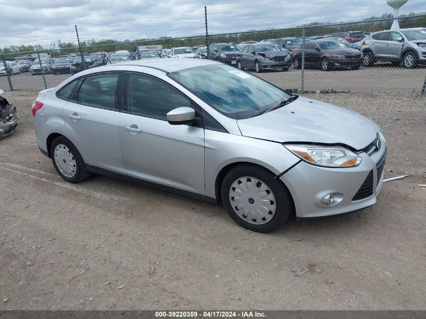 2012 Ford Focus Se VIN: 1FAHP3F22CL346648 Lot: 39220359