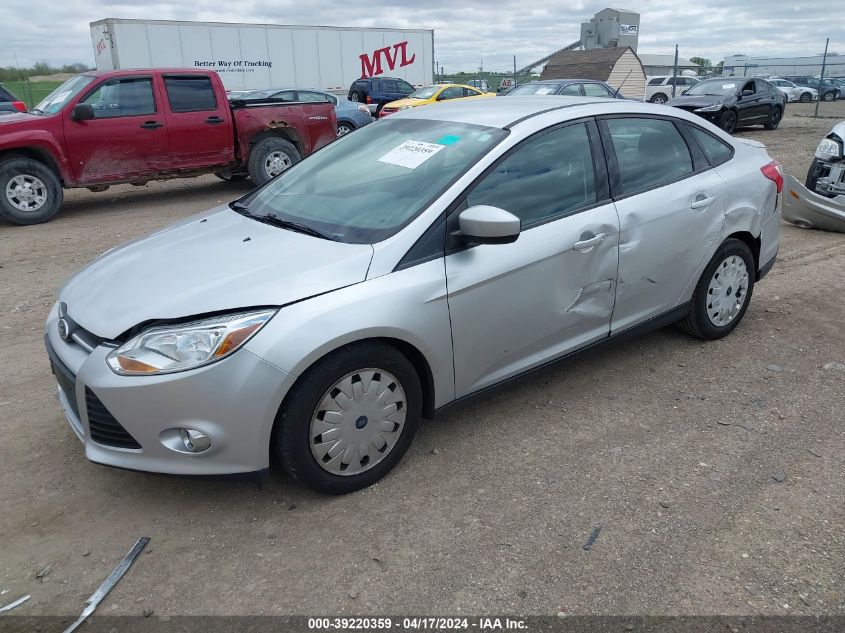 2012 Ford Focus Se VIN: 1FAHP3F22CL346648 Lot: 39220359