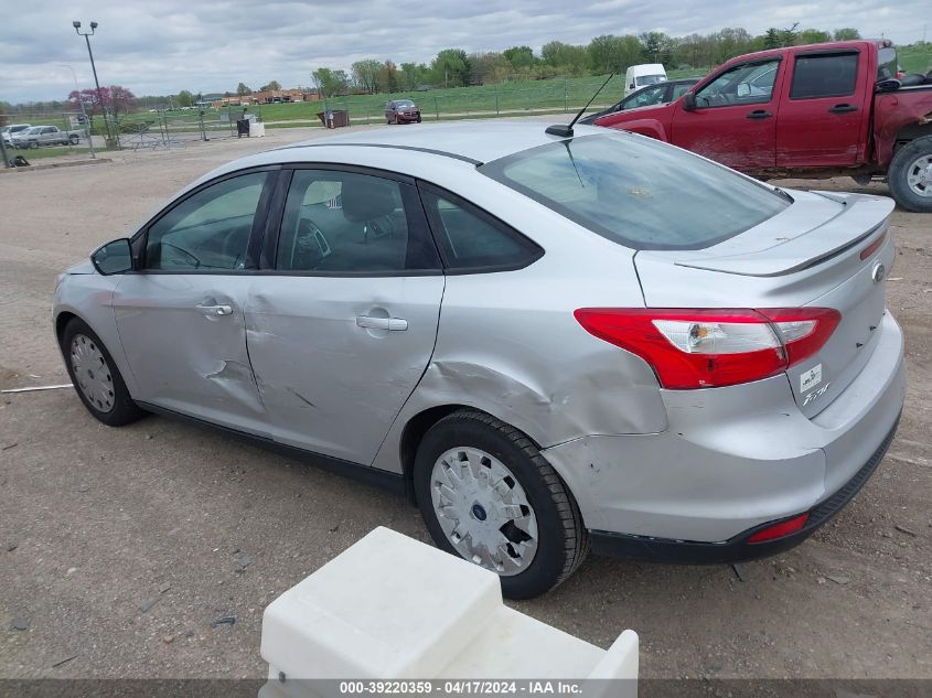 2012 Ford Focus Se VIN: 1FAHP3F22CL346648 Lot: 39220359