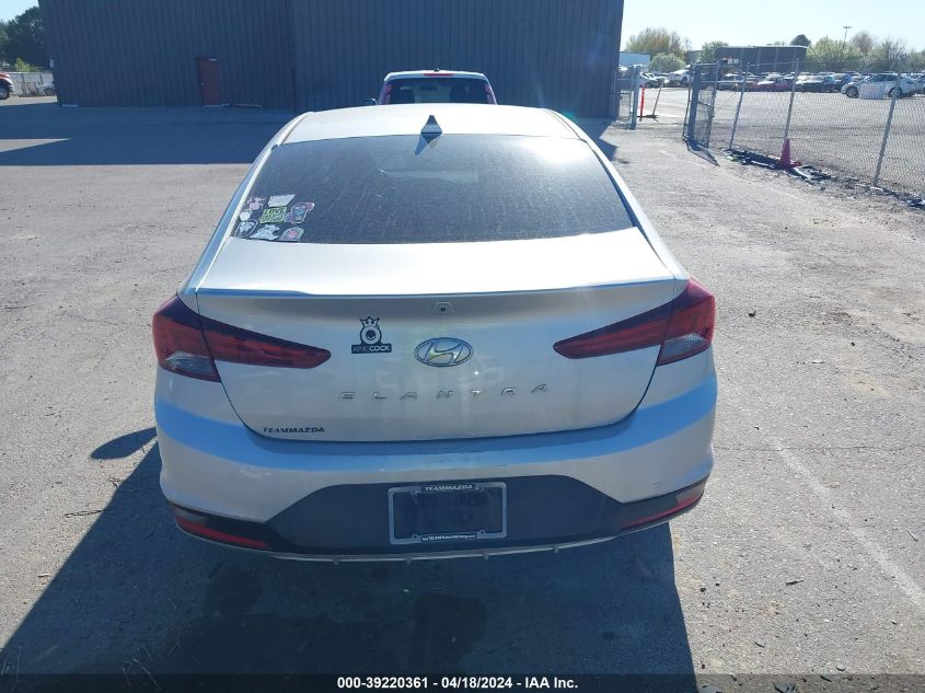 2019 Hyundai Elantra Sel VIN: 5NPD84LFXKH446308 Lot: 39220361