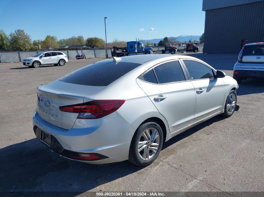 2019 Hyundai Elantra Sel VIN: 5NPD84LFXKH446308 Lot: 39220361