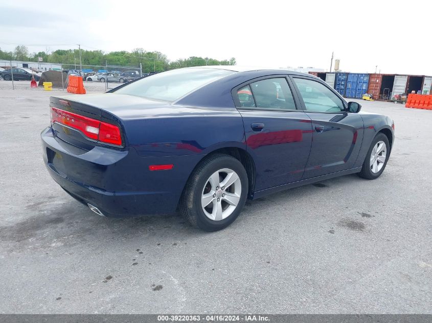 2014 Dodge Charger Se VIN: 2C3CDXBG7EH239721 Lot: 39220363