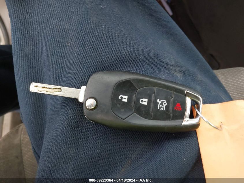 2017 Chevrolet Cruze Ls Manual VIN: 3G1BB5SM5HS524113 Lot: 39220364