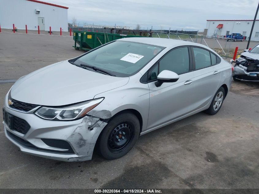 2017 Chevrolet Cruze Ls Manual VIN: 3G1BB5SM5HS524113 Lot: 39220364
