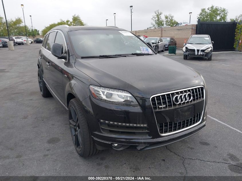 2013 Audi Q7 3.0T Premium VIN: WA1LGBFE0DD013458 Lot: 39220370