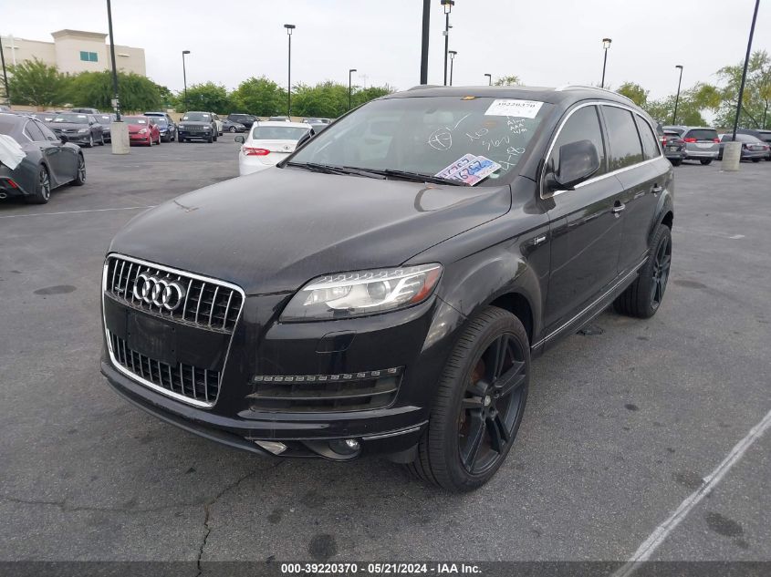 2013 Audi Q7 3.0T Premium VIN: WA1LGBFE0DD013458 Lot: 39220370