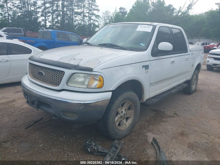 2002 Ford F-150 Lariat/Xlt VIN: 1FTRW08LX2KC44251 Lot: 39220382