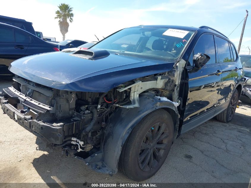 2019 Volkswagen Tiguan 2.0T S VIN: 3VV1B7AX9KM009218 Lot: 39220398