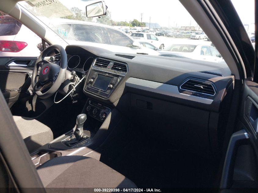 2019 Volkswagen Tiguan 2.0T S VIN: 3VV1B7AX9KM009218 Lot: 39220398