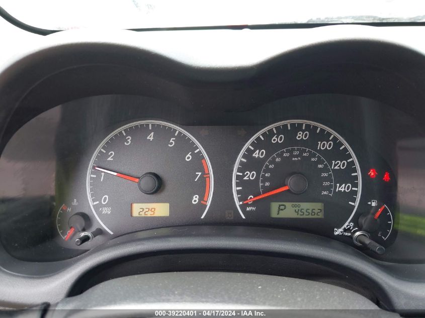 2009 Toyota Corolla S VIN: 1NXBU40E79Z094959 Lot: 39220401