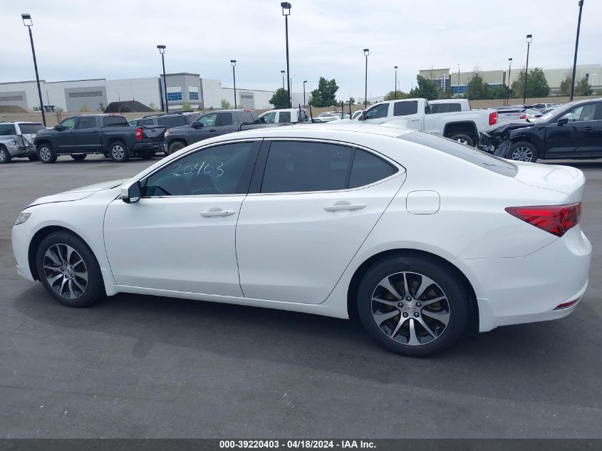 2015 Acura Tlx Tech VIN: 19UUB1F59FA011829 Lot: 39220403