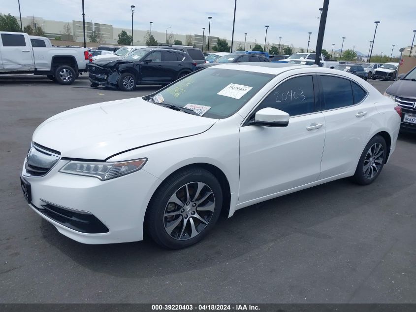 2015 Acura Tlx Tech VIN: 19UUB1F59FA011829 Lot: 39220403