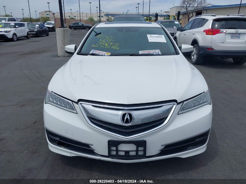 2015 Acura Tlx Tech VIN: 19UUB1F59FA011829 Lot: 39220403