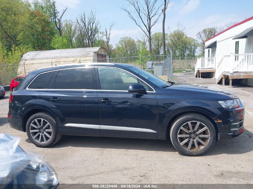 2017 Audi Q7 3.0T Premium VIN: WA1LAAF79HD025692 Lot: 39220408