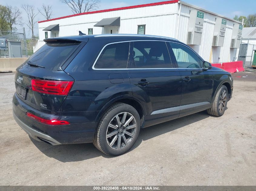 2017 Audi Q7 3.0T Premium VIN: WA1LAAF79HD025692 Lot: 39220408