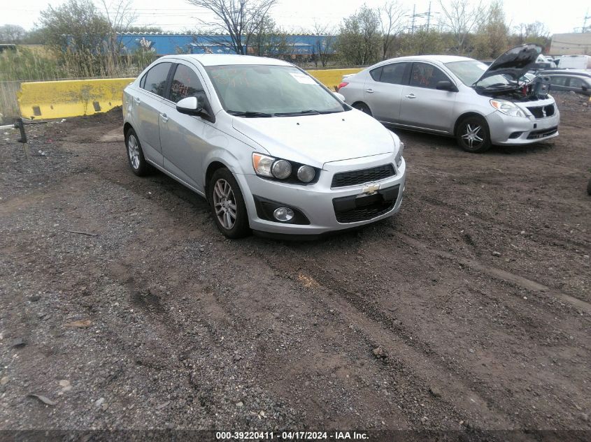2013 Chevrolet Sonic Lt Auto VIN: 1G1JC5SG4D4113198 Lot: 39220411