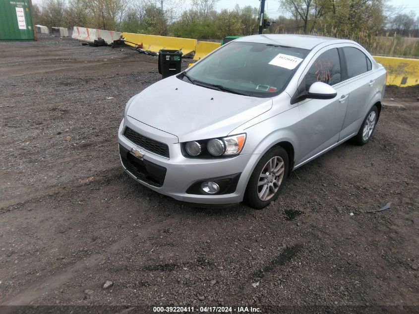 2013 Chevrolet Sonic Lt Auto VIN: 1G1JC5SG4D4113198 Lot: 39220411