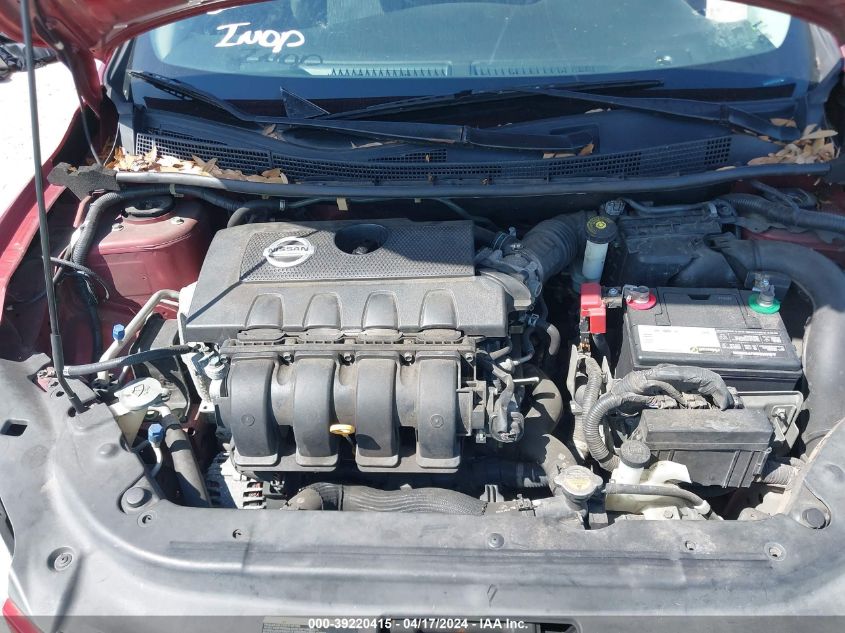 2015 Nissan Sentra Sv VIN: 3N1AB7AP1FY298109 Lot: 39220415