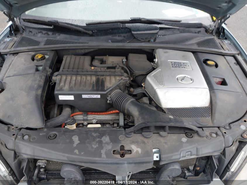 2008 Lexus Rx 400H VIN: JTJHW31U882050128 Lot: 39220419