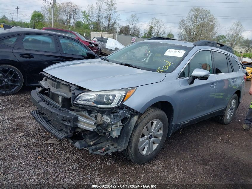 2017 Subaru Outback 2.5I Premium VIN: 4S4BSAHC6H3270086 Lot: 39220427