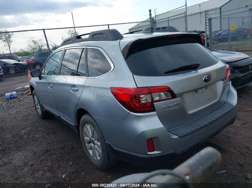 2017 Subaru Outback 2.5I Premium VIN: 4S4BSAHC6H3270086 Lot: 39220427