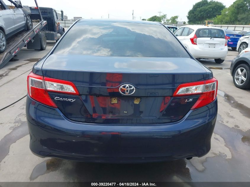 2014 Toyota Camry Le VIN: 4T4BF1FK9ER376221 Lot: 39220477