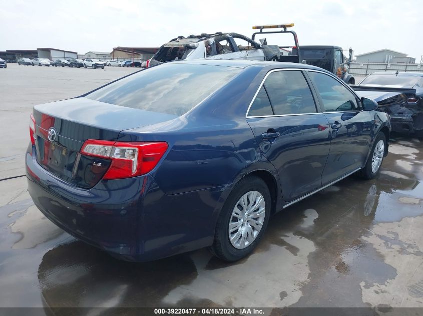 2014 Toyota Camry Le VIN: 4T4BF1FK9ER376221 Lot: 39220477