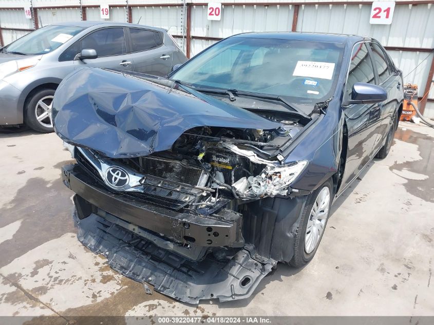 2014 Toyota Camry Le VIN: 4T4BF1FK9ER376221 Lot: 39220477