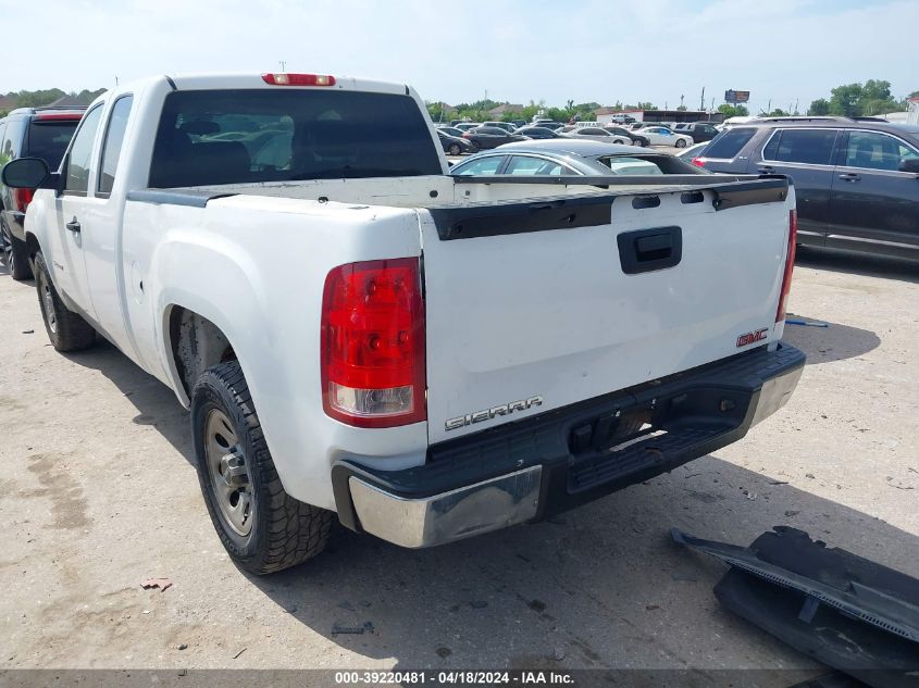 2007 GMC Sierra 1500 Work Truck VIN: 1GTEC19C27ZS16477 Lot: 39220481