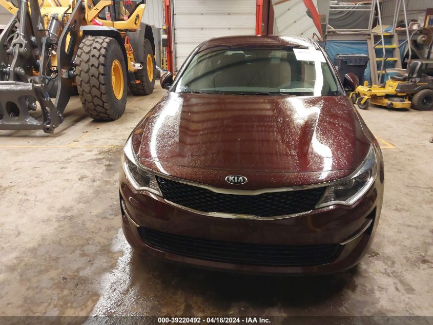 2018 Kia Optima Lx VIN: 5XXGT4L30JG201397 Lot: 39220492