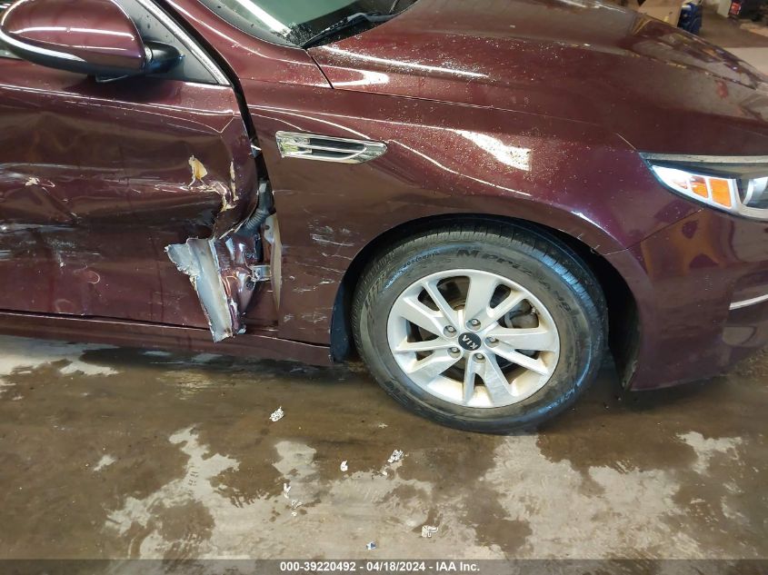 2018 Kia Optima Lx VIN: 5XXGT4L30JG201397 Lot: 39220492