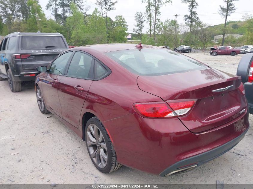 2016 Chrysler 200 S VIN: 1C3CCCBB7GN188280 Lot: 39220494