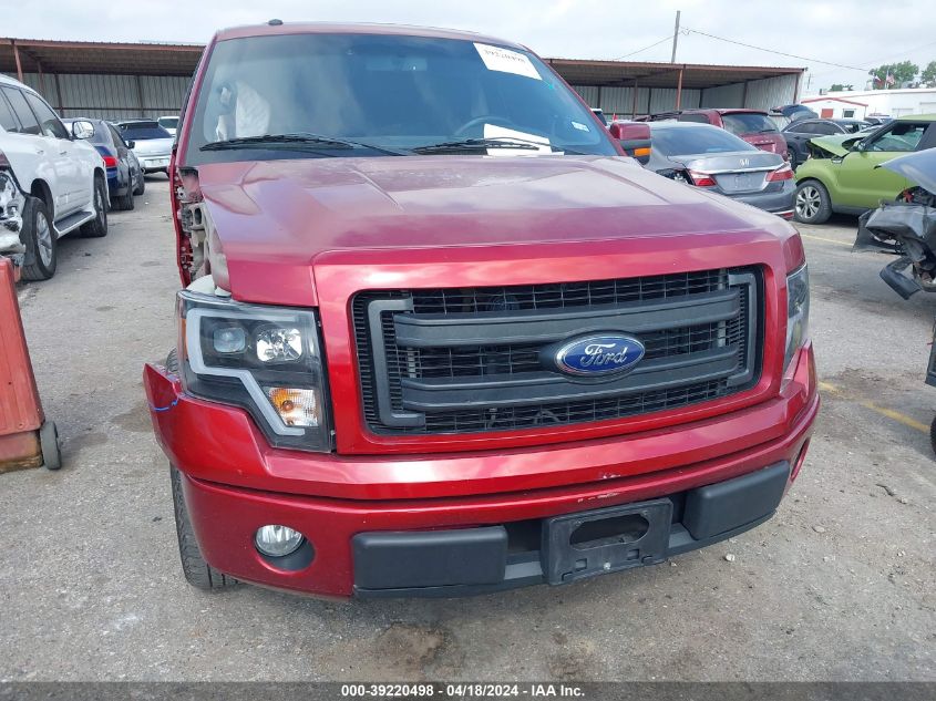 2013 Ford F-150 Fx2 VIN: 1FTFW1CF4DFD67422 Lot: 39220498