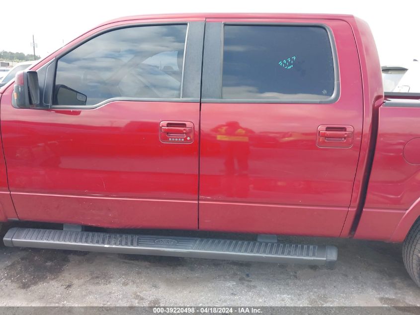 2013 Ford F-150 Fx2 VIN: 1FTFW1CF4DFD67422 Lot: 39220498