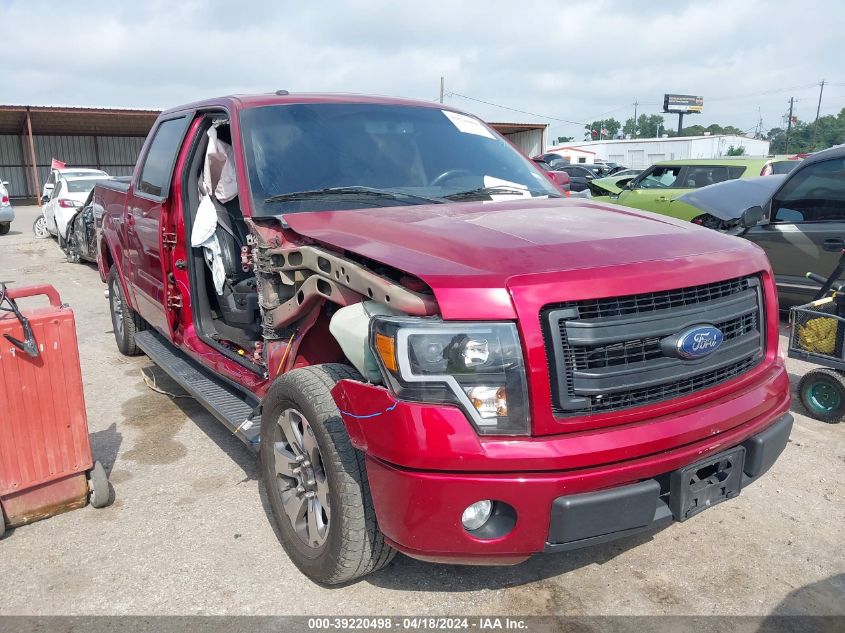 2013 Ford F-150 Fx2 VIN: 1FTFW1CF4DFD67422 Lot: 39220498
