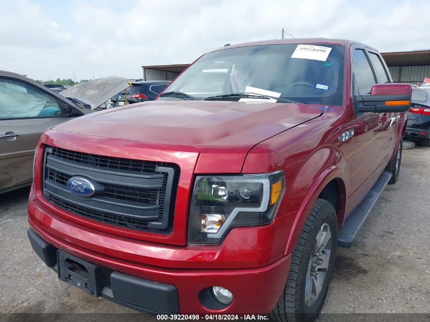 2013 Ford F-150 Fx2 VIN: 1FTFW1CF4DFD67422 Lot: 39220498