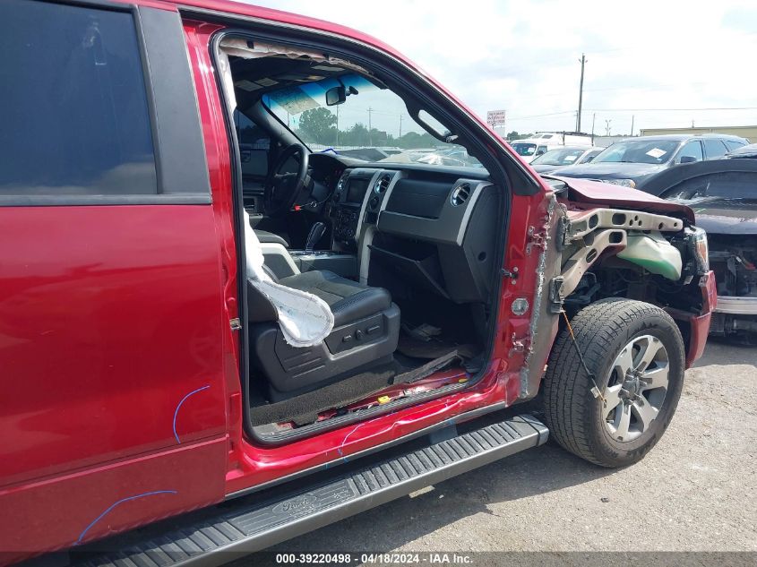 2013 Ford F-150 Fx2 VIN: 1FTFW1CF4DFD67422 Lot: 39220498