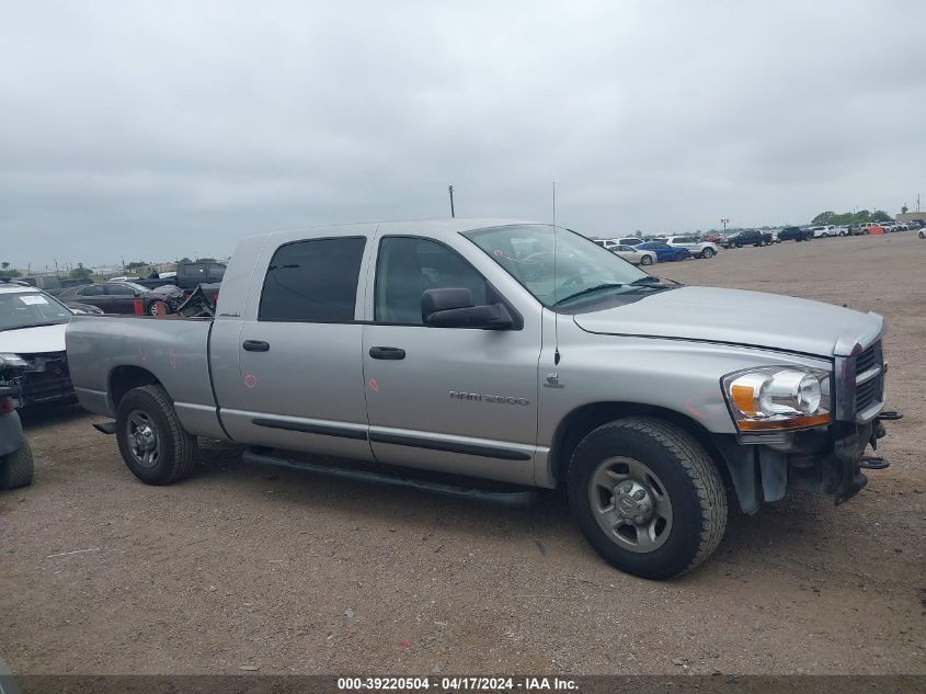 2006 Dodge Ram 2500 Slt VIN: 3D7KR29C36G145972 Lot: 39220504