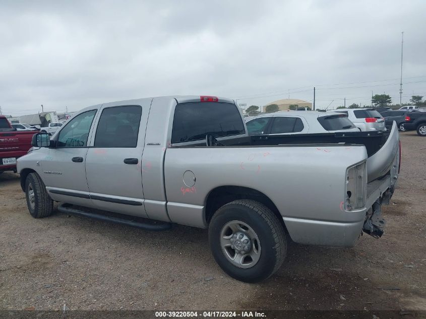 2006 Dodge Ram 2500 Slt VIN: 3D7KR29C36G145972 Lot: 39220504