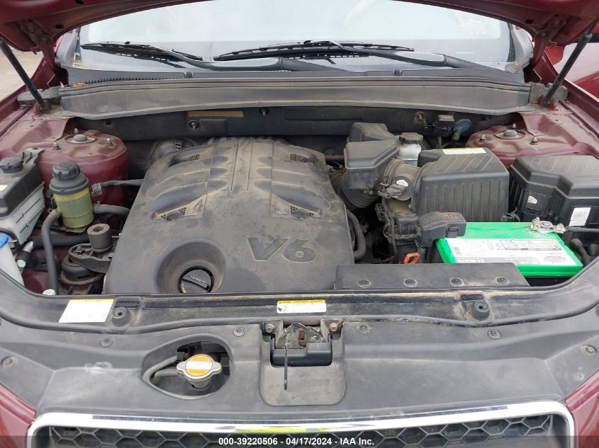 2008 Hyundai Santa Fe Limited/Se VIN: 5NMSH13E38H145544 Lot: 39220506