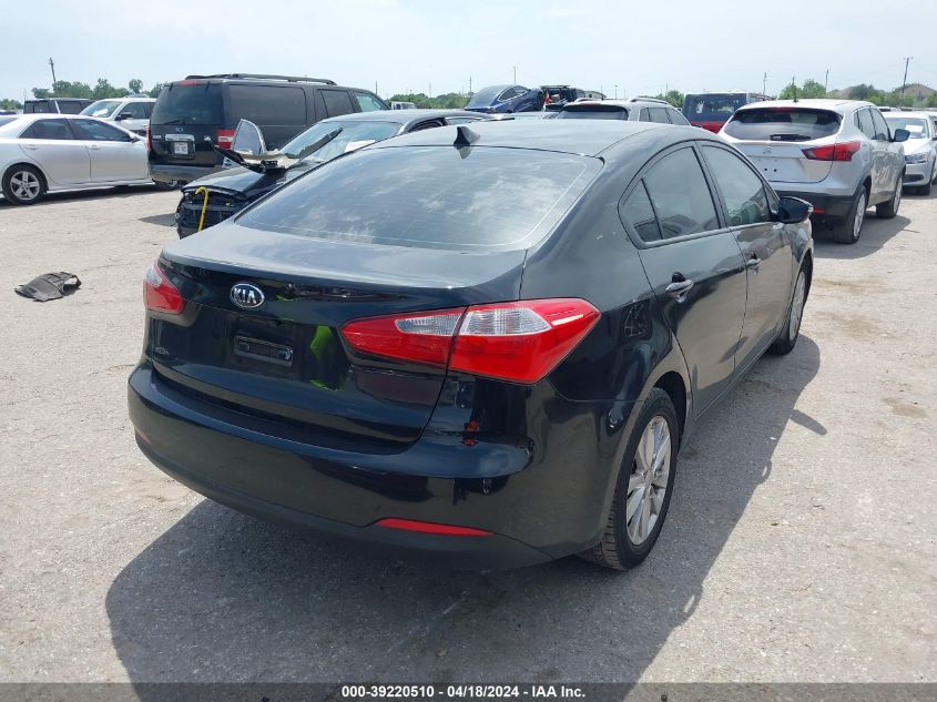 2014 Kia Forte Lx VIN: KNAFX4A66E5136186 Lot: 39220510