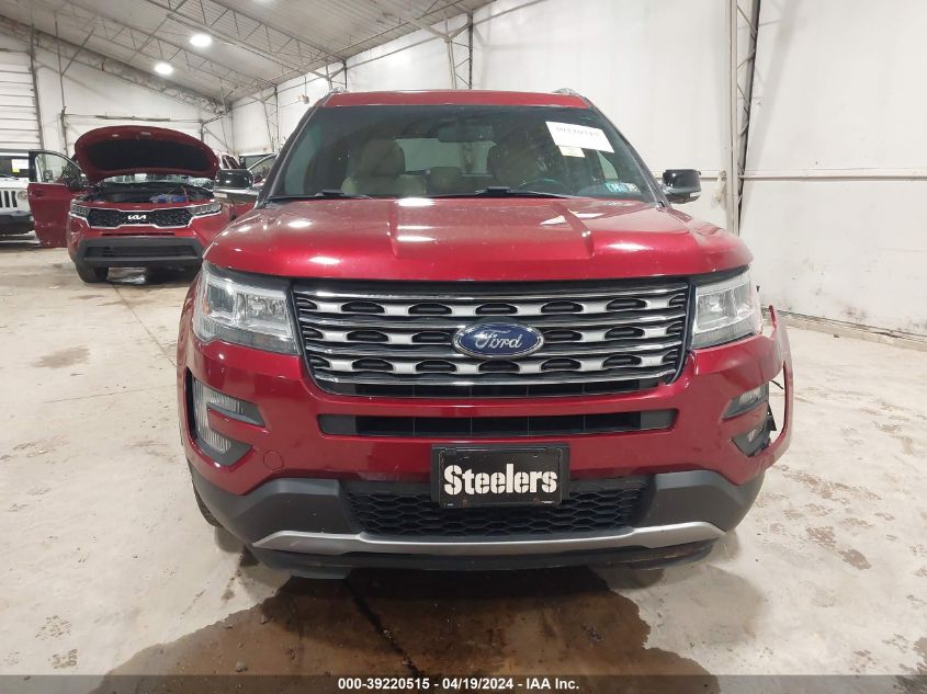2016 Ford Explorer Xlt VIN: 1FM5K8D86GGA49666 Lot: 39220515