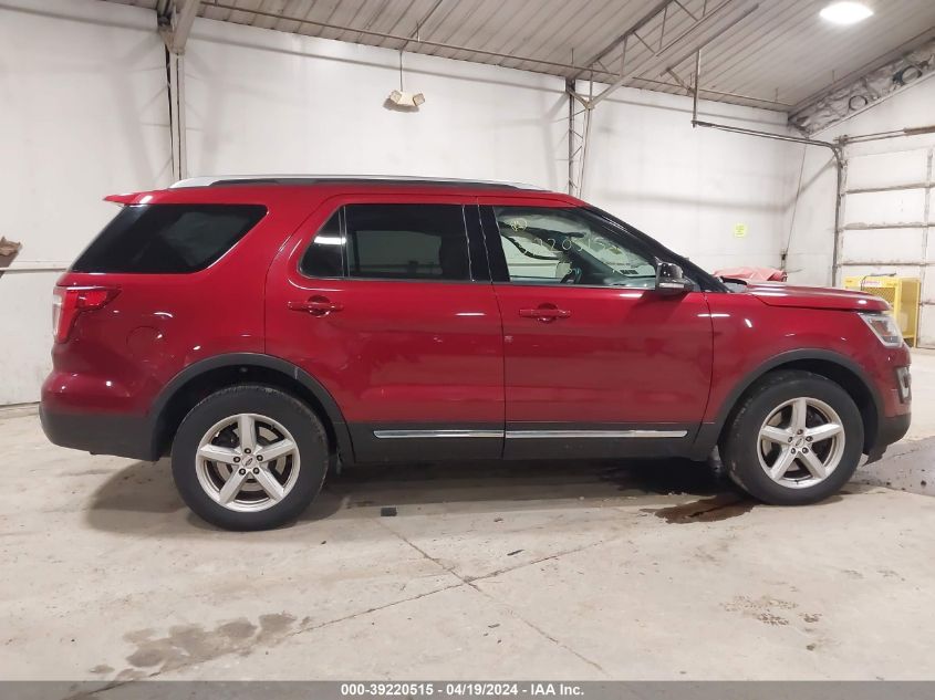 2016 Ford Explorer Xlt VIN: 1FM5K8D86GGA49666 Lot: 39220515