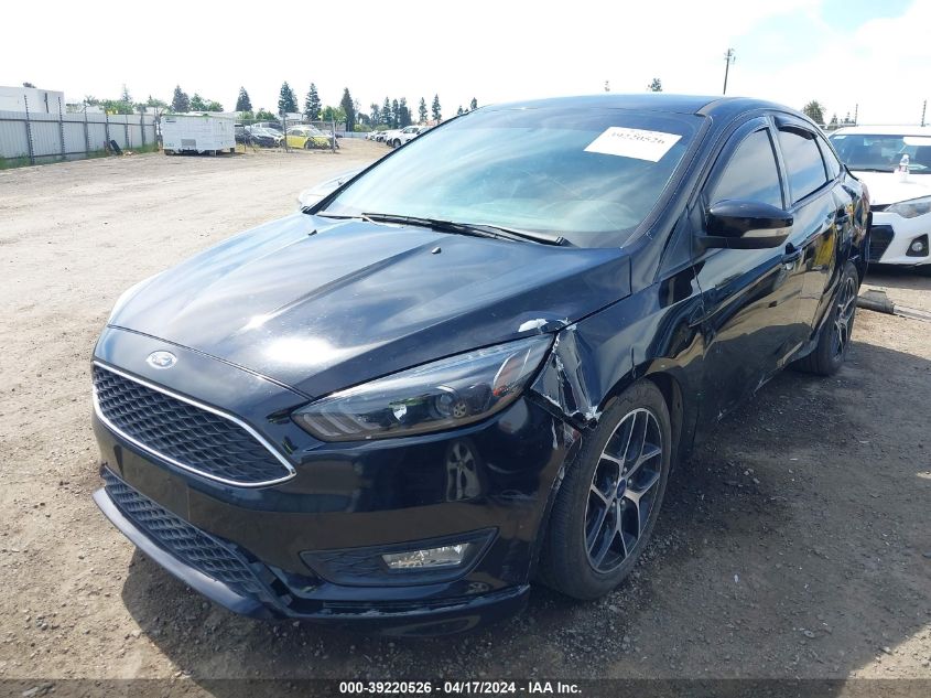 2016 Ford Focus Se VIN: 1FADP3F26GL388146 Lot: 39220526