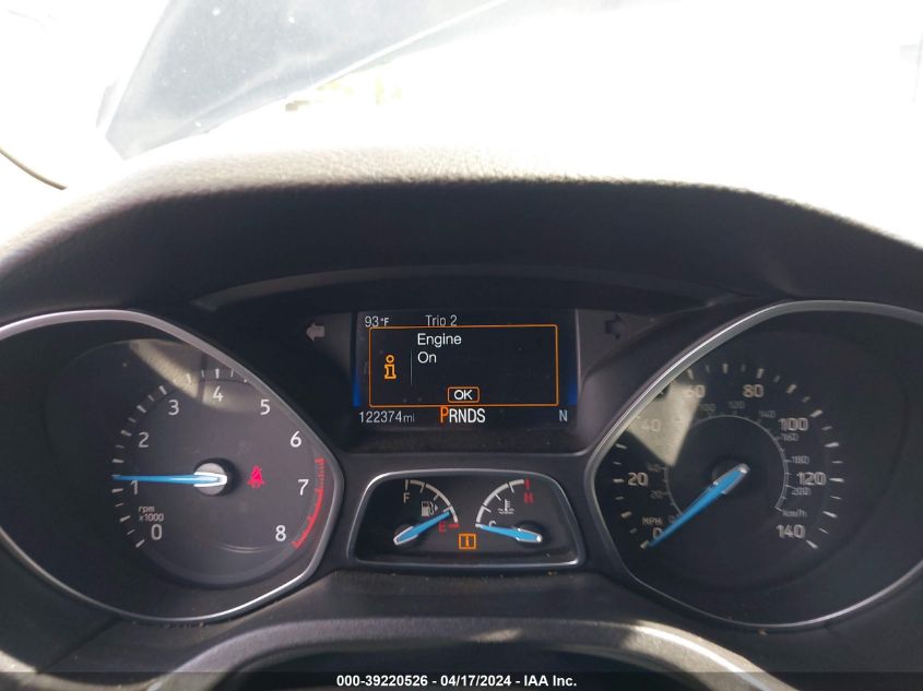 2016 Ford Focus Se VIN: 1FADP3F26GL388146 Lot: 39220526