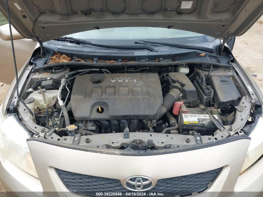 2010 Toyota Corolla Le VIN: 1NXBU4EE1AZ219287 Lot: 39220556