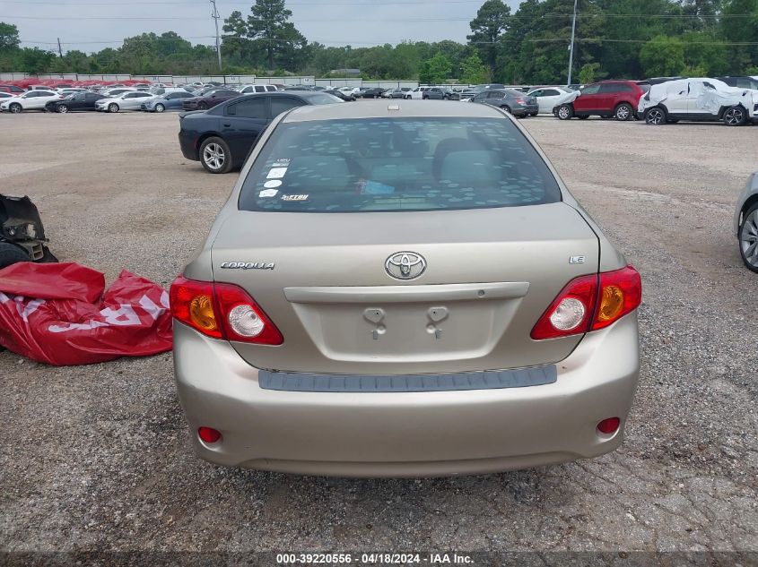 2010 Toyota Corolla Le VIN: 1NXBU4EE1AZ219287 Lot: 39220556