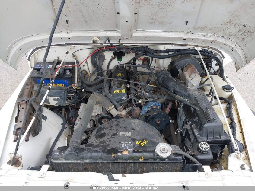 1995 Jeep Wrangler / Yj S/Rio Grande VIN: 1J4FY19P4SP235837 Lot: 39220568