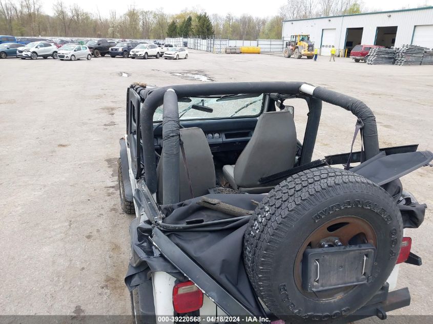 1995 Jeep Wrangler / Yj S/Rio Grande VIN: 1J4FY19P4SP235837 Lot: 39220568