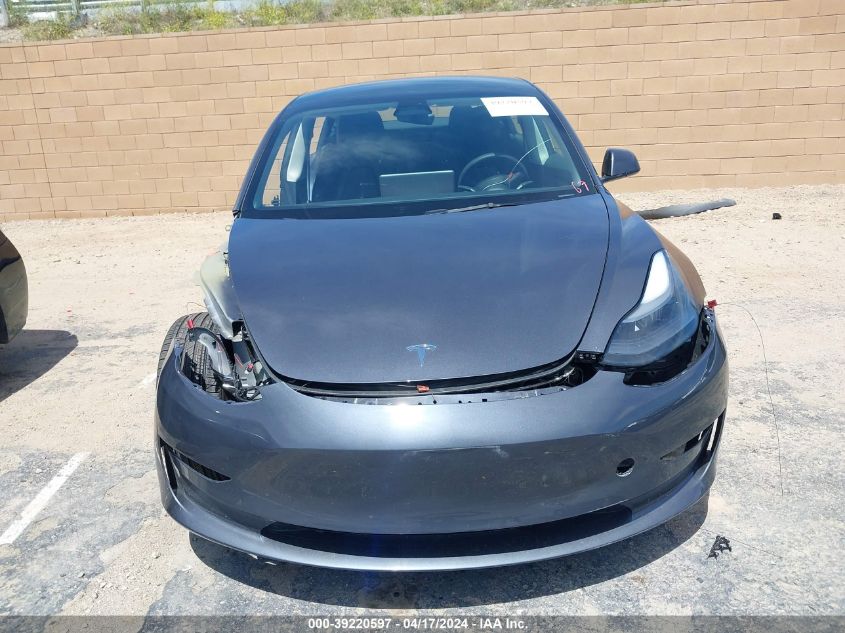 2023 Tesla Model 3 Rear-Wheel Drive VIN: 5YJ3E1EA4PF705014 Lot: 39220597